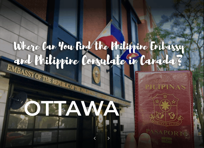 Where Can You Find the Philippine Embassy and Philippine Consulate in Canada?