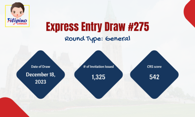 Express Entry Draw #275
